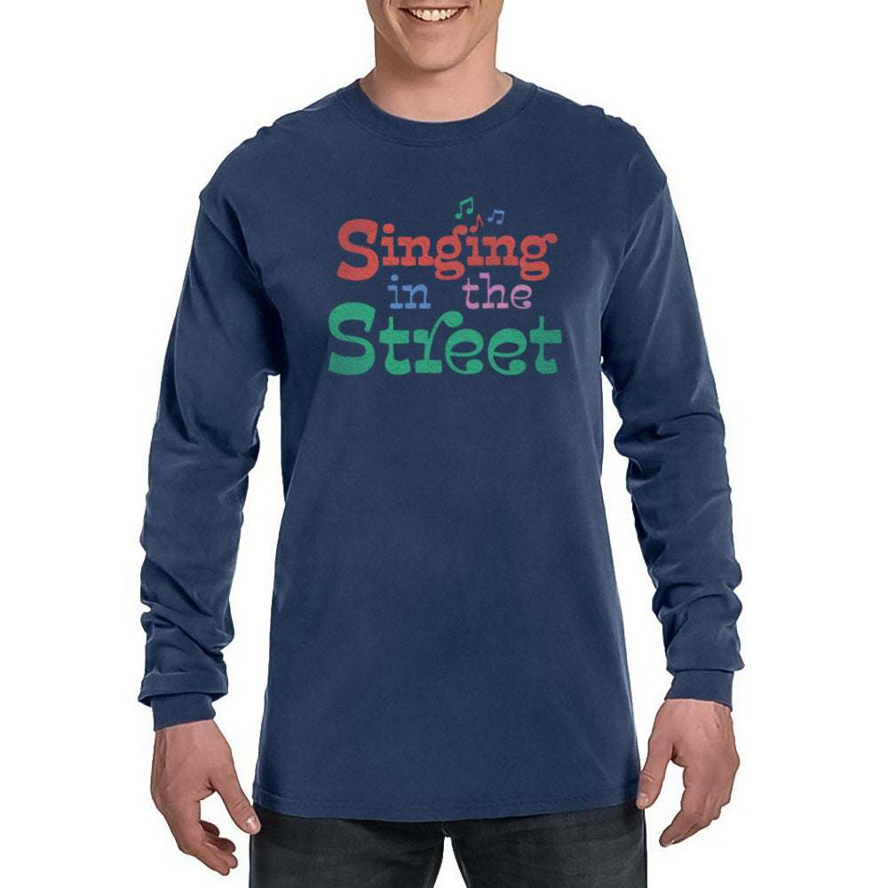 'Singing in the Street' **Comfort Colors** Long-sleeved shirt