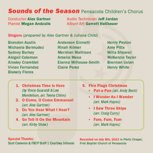 Load image into Gallery viewer, Sounds of the Season - Sing in the Summer CD
