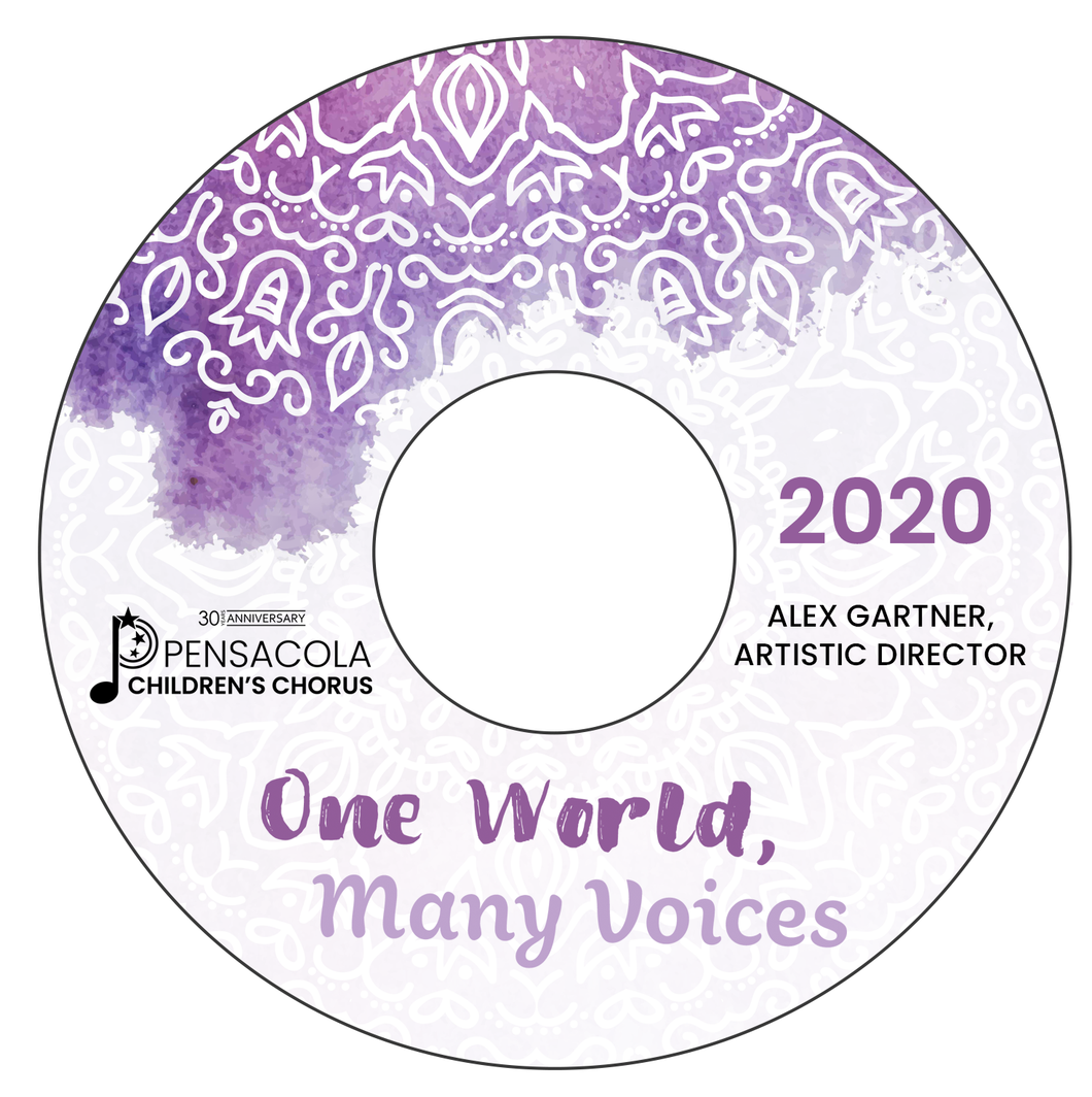 One World Many Voices CD - 2020