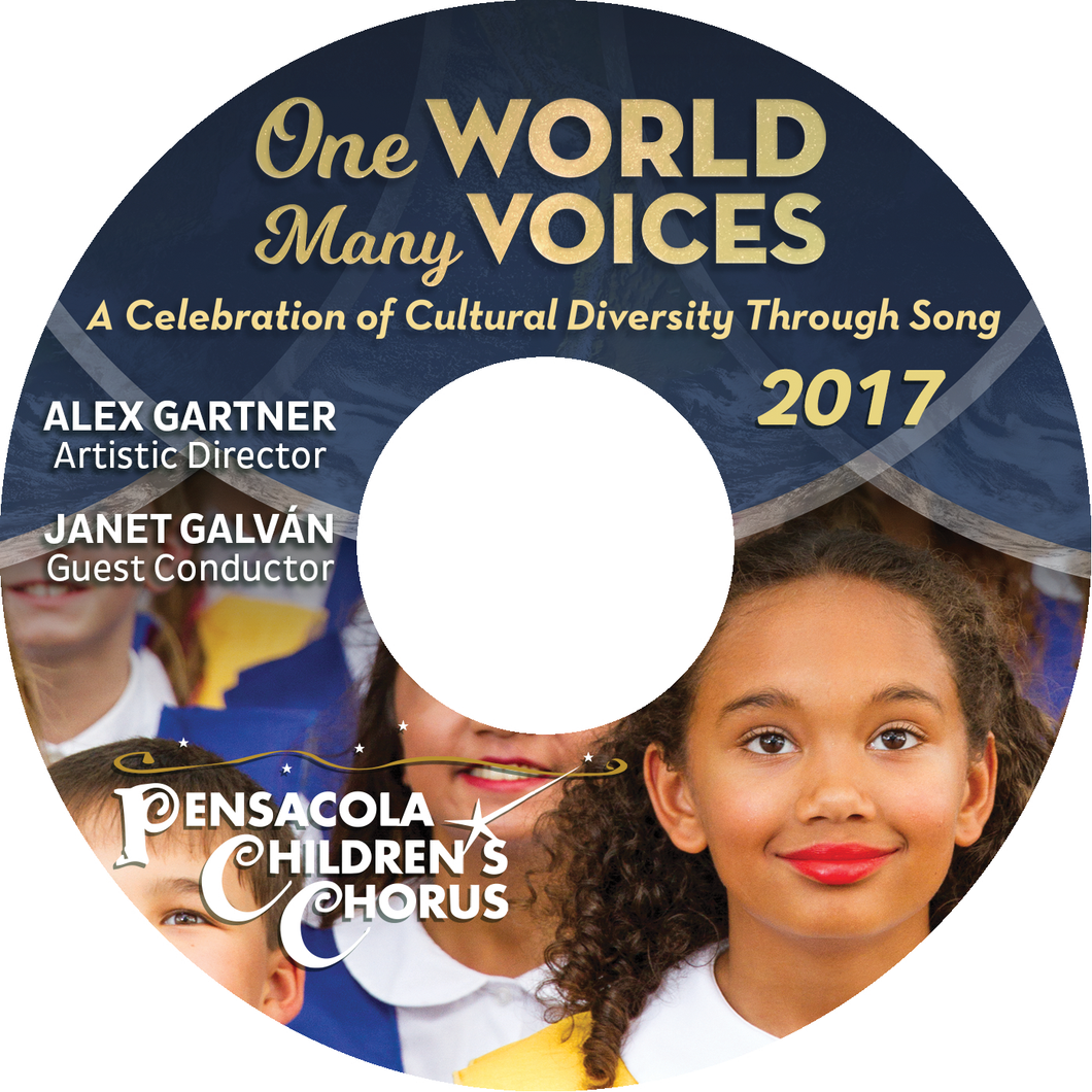One World Many Voices CD - 2017